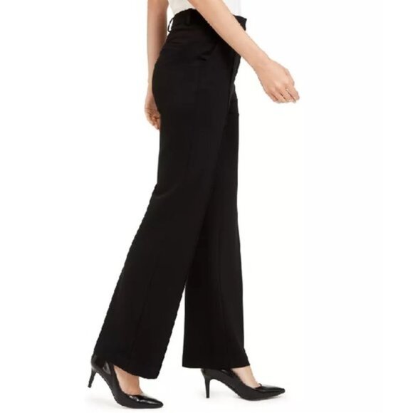 🎁 Alfani High-Waist Wide-Leg Pants - Picture 2 of 8